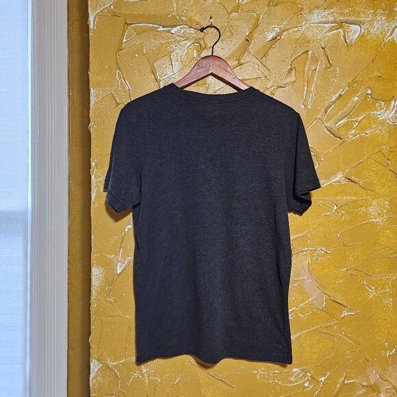 Homage Script Ohio Charcoal Black & Red T-shirt Tee Size Medium - Picture 2 of 2